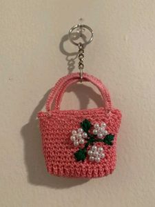 Crochet Bag Keychain