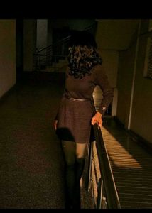 Elegant Black Mini Dress Without Belt