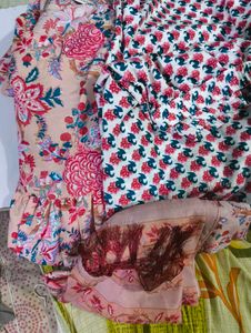 Floral Print Kurta Set