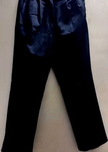 Wide Leg Black Trousers