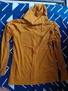 Orange Graphic Hoodie