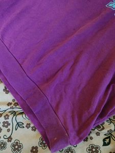 Purple Pullover Sweatshirt