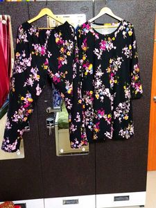 Floral Print Night Suit