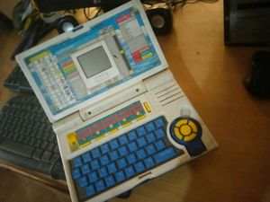 Vintage English Learner Laptop Toy