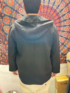 Black Zip-Up Hoodie Jacket