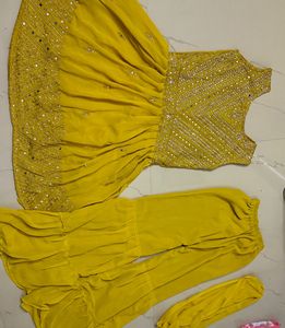 Elegant Yellow Kurta Set✨💕