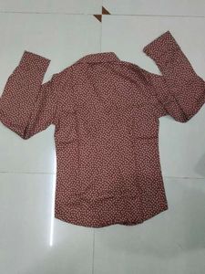 Printed Brown Shirt