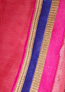 Pink Embellished Dupatta