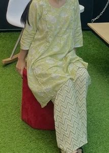 Floral Print Kurta Set