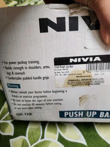 NIVIA Pushup Bar Set