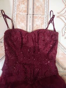 Beautiful Off Shoulder Gown