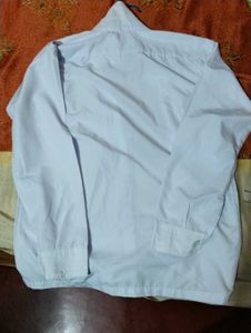 cotton white shirt with good quality.