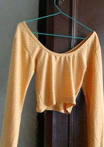 Long Sleeve Crop Top