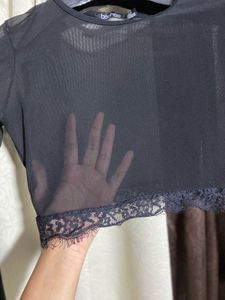 Black Long Sleeve Top