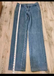 Wide Leg Denim Jeans