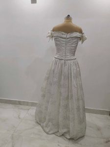Elegant shimmering gown