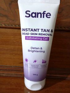 INSTANT TAN & DEAD SKIN REMOVAL exfoliating gel