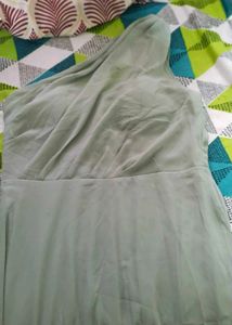 Elegant One-Shoulder Maxi Dress