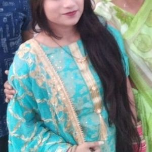 Bridal Wear Suit Set With Heavy Dupatta