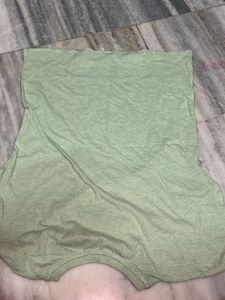 Leaf Embroidered Tee