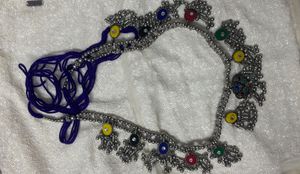 Vintage Colorful Silver Kamarbandh