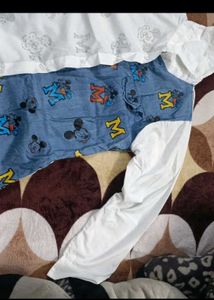 Selling Combo of 2 Micky printed tops
