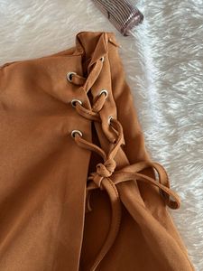 Trendyol Cute Brown Skort
