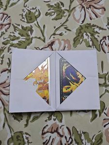 Pokemon Binder with 10 Rare Cards