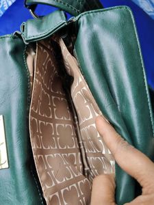 Imported Leather Hobo Bag