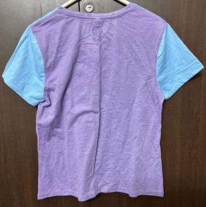 Lavender Cotton Tee @150/-