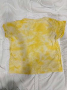 Tie-Dye Tee💛⚪