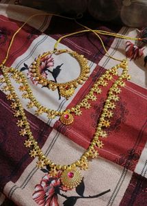 Gold Plated Necklace Set