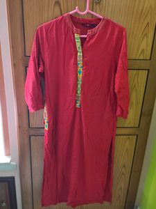 Elegant Red Kurti
