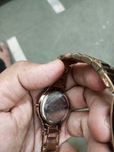 Dkny Orignal Analog Rose Gold Toned Womens Watch