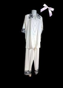 New 2XL Floral Embroidered Co-ord Set
