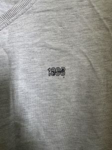 Lee Cooper Gray V-Neck Tee