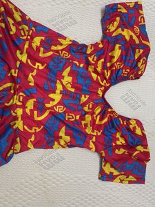 Funky Pattern Swimming Costume