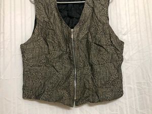 Haley Grey Zip Waistcoat
