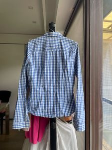 Abercrombie Blue Gingham Shirt