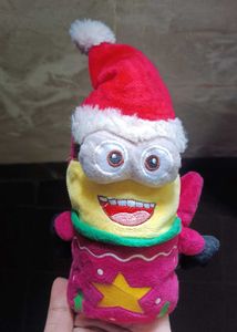 Christmas Minion Plush Toy