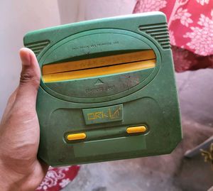 Old Video Game With Its Cassette