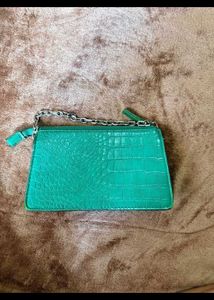Green Chain Handle Bag