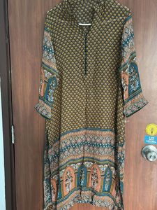 Vintage Patterned Kurta