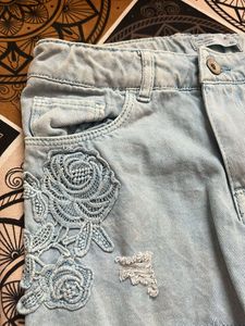 Zara Girls Denim Shorts