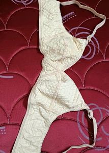 Chahat Cotton Silk Netted Bra - Size 34/85