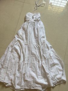 Dreamy White Dress American Eagle - Free Size