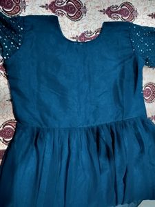 Xl Size Blue Colour Gown New Design...