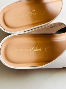 White Heels Wedge