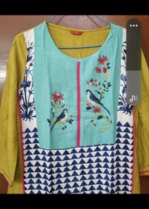 Printed W Kurti