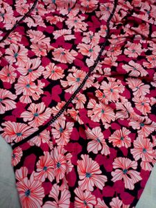 SHEIN BRAND Floral Printed Maxi Dress